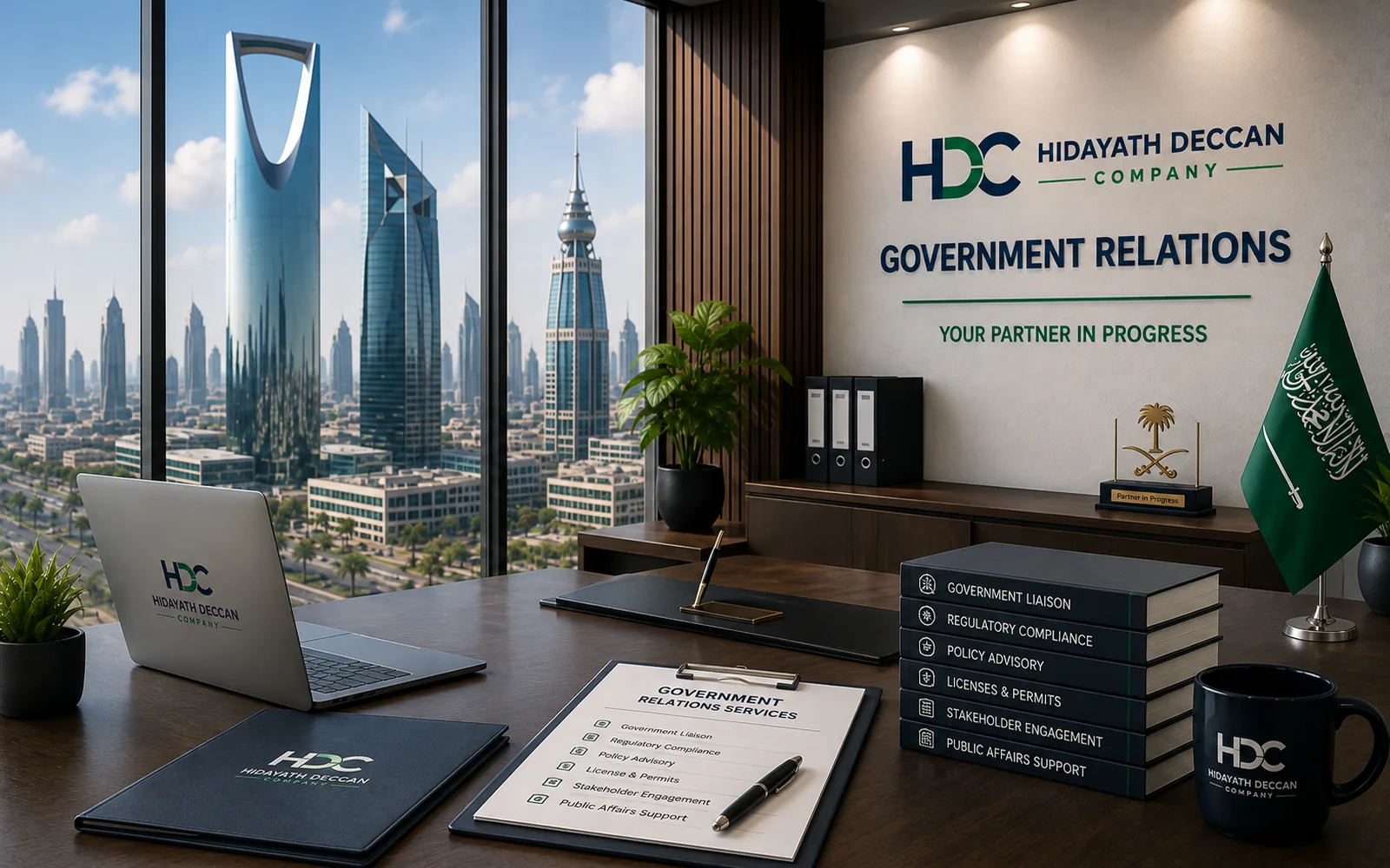 Government relations services of Hidayath Deccan Company